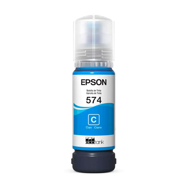 EPSON T574220-AL BOTELLA DE TINTA PARA IMPRESORA 574 Cian L8050,l1850