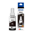 EPSON T664120-AL - Frasco de tinta preta Epson 664 
