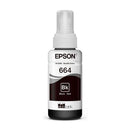EPSON T664120-AL - Frasco de tinta preta Epson 664 