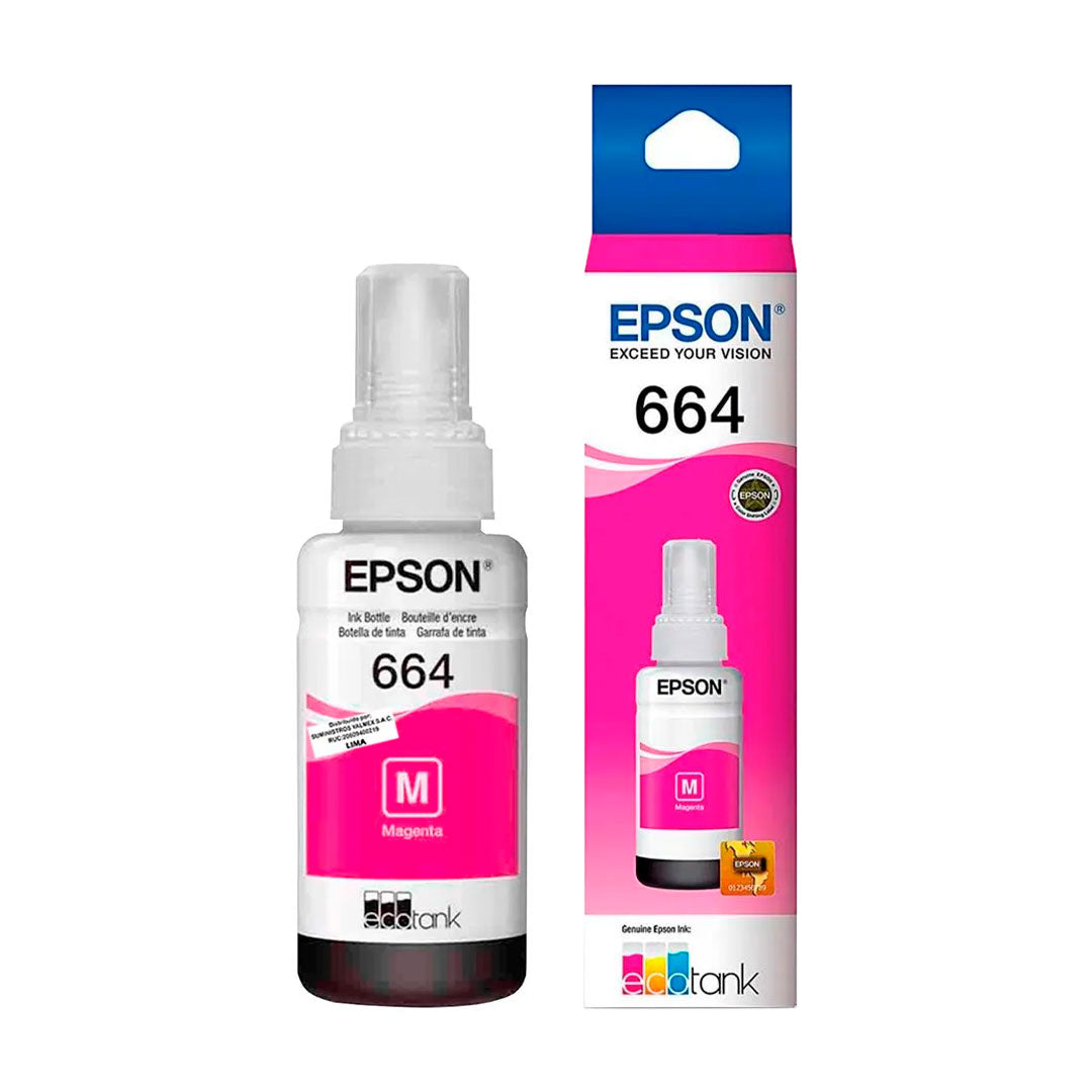 EPSON T664320-AL Botella de Tinta Magenta 70ML