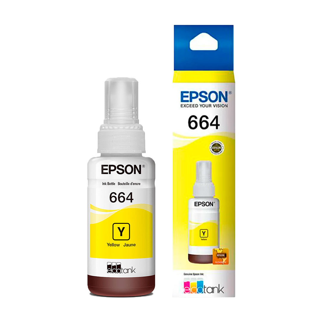 EPSON T664420-AL Botella de Tinta Amarilla 70ML