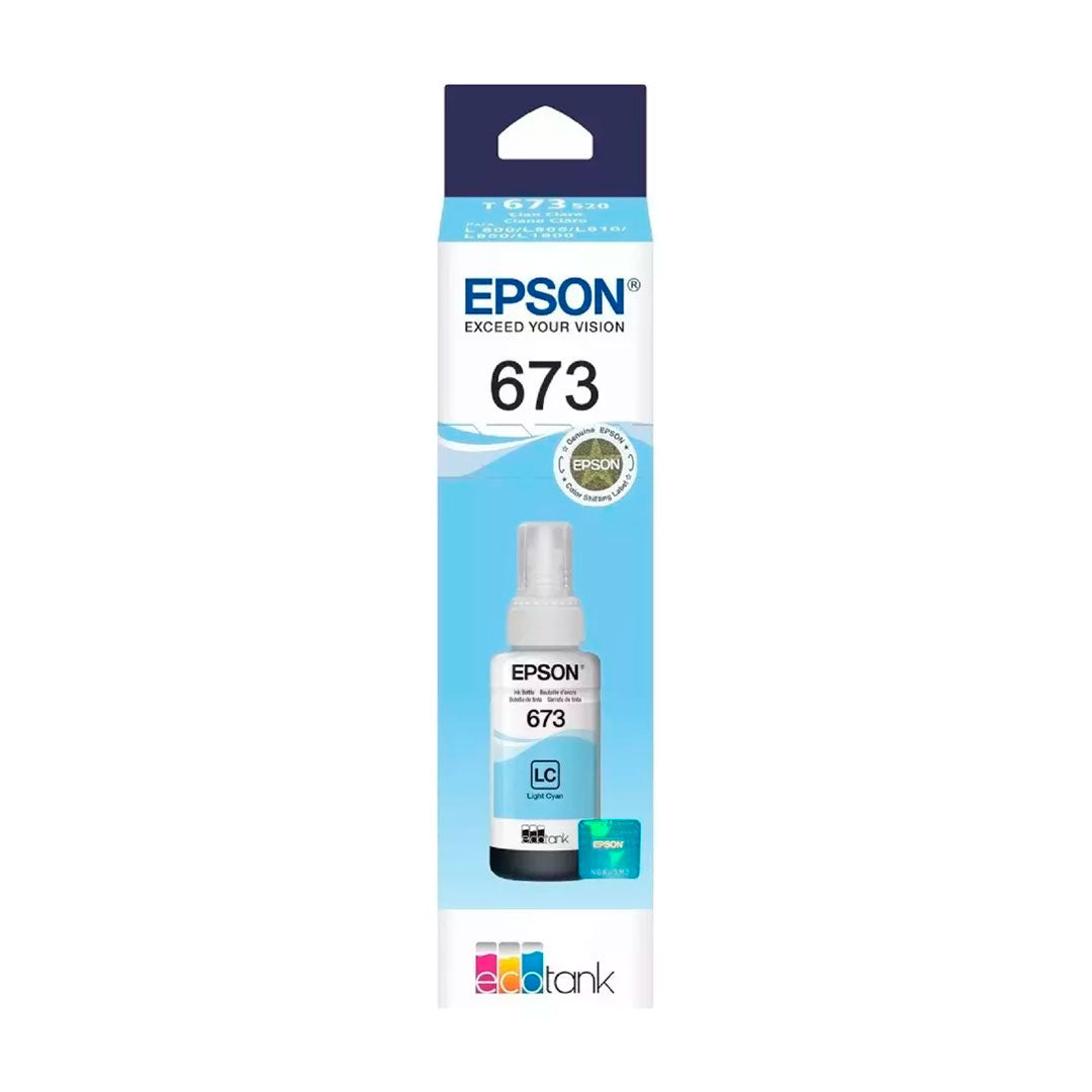 EPSON T673520-AL Botella de Tinta Cian Claro 70ML