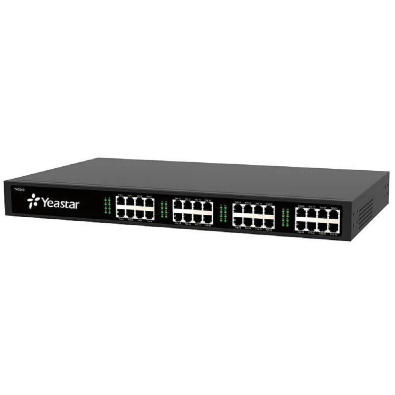 YEASTAR TA3200, Gateway Analógico 32 Puertos FXS VOIP