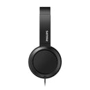 PHILIPS TAH4105BK 3000 Series Headphones with Microphone. 3.5mm Extra Foldable Base. Black