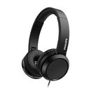 PHILIPS TAH4105BK 3000 Series Headphones with Microphone. 3.5mm Extra Foldable Base. Black