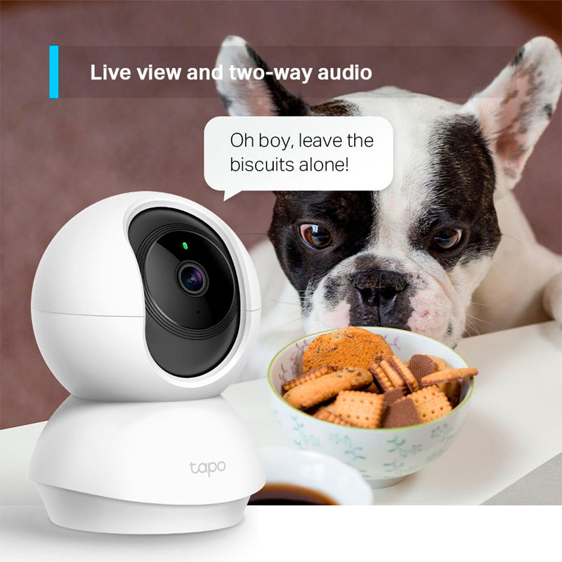 TP-LINK TAPO C200C Cámara de seguridad WIFI 2MP 360º PT