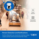 TP-LINK TAPO C202 Cámara de seguridad WIFI 2MP 360º PT