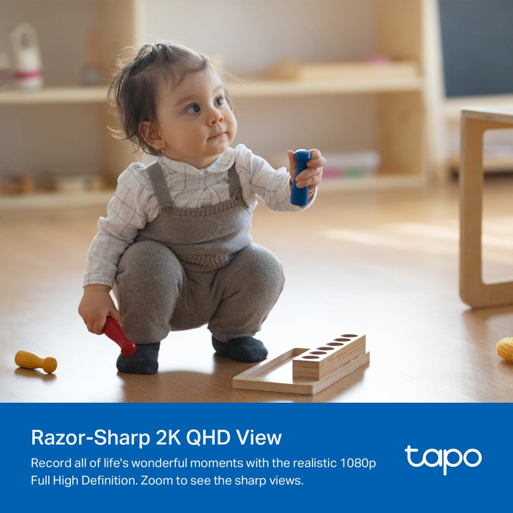 TP-LINK TAPO C222 Cámara de seguridad WIFI 4MP 2K+ 360º PT