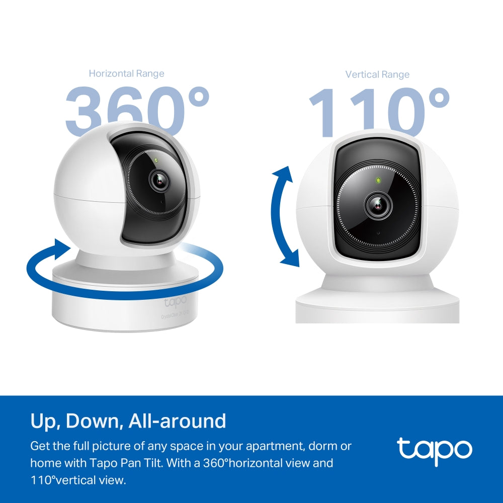 TP-LINK TAPO C222 Cámara de seguridad WIFI 4MP 2K+ 360º PT