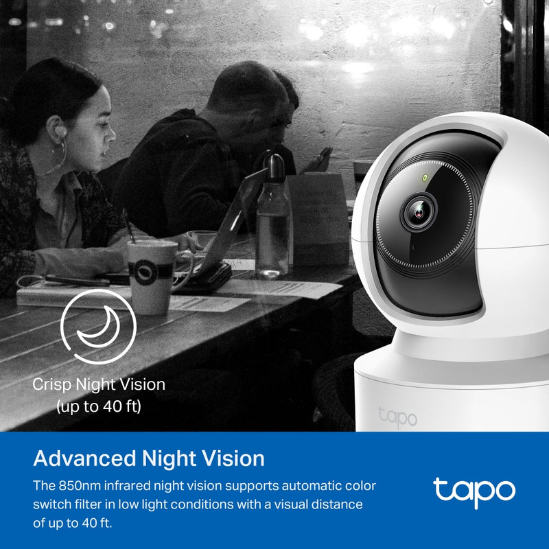 TP-LINK TAPO C222 Cámara de seguridad WIFI 4MP 2K+ 360º PT