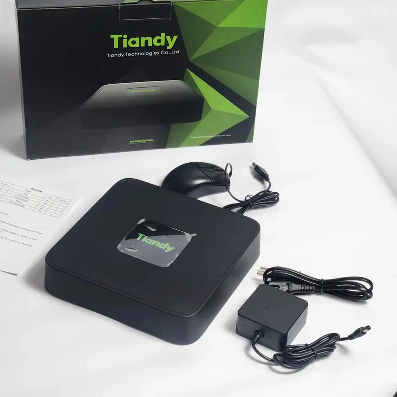 TIANDY TC-R3104 NVR PoE 4 Canales 6MP 60mbps 1HDD ONVIF