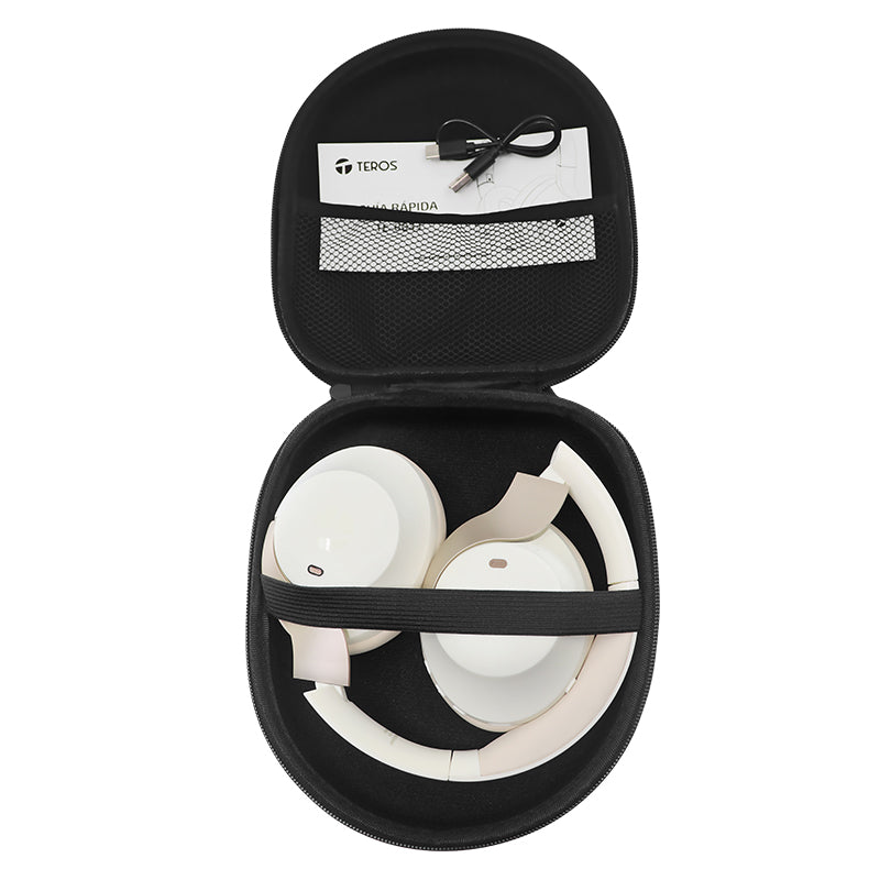 TEROS TE-8033WP Audífono inalámbrico Headset 40mm Blanco