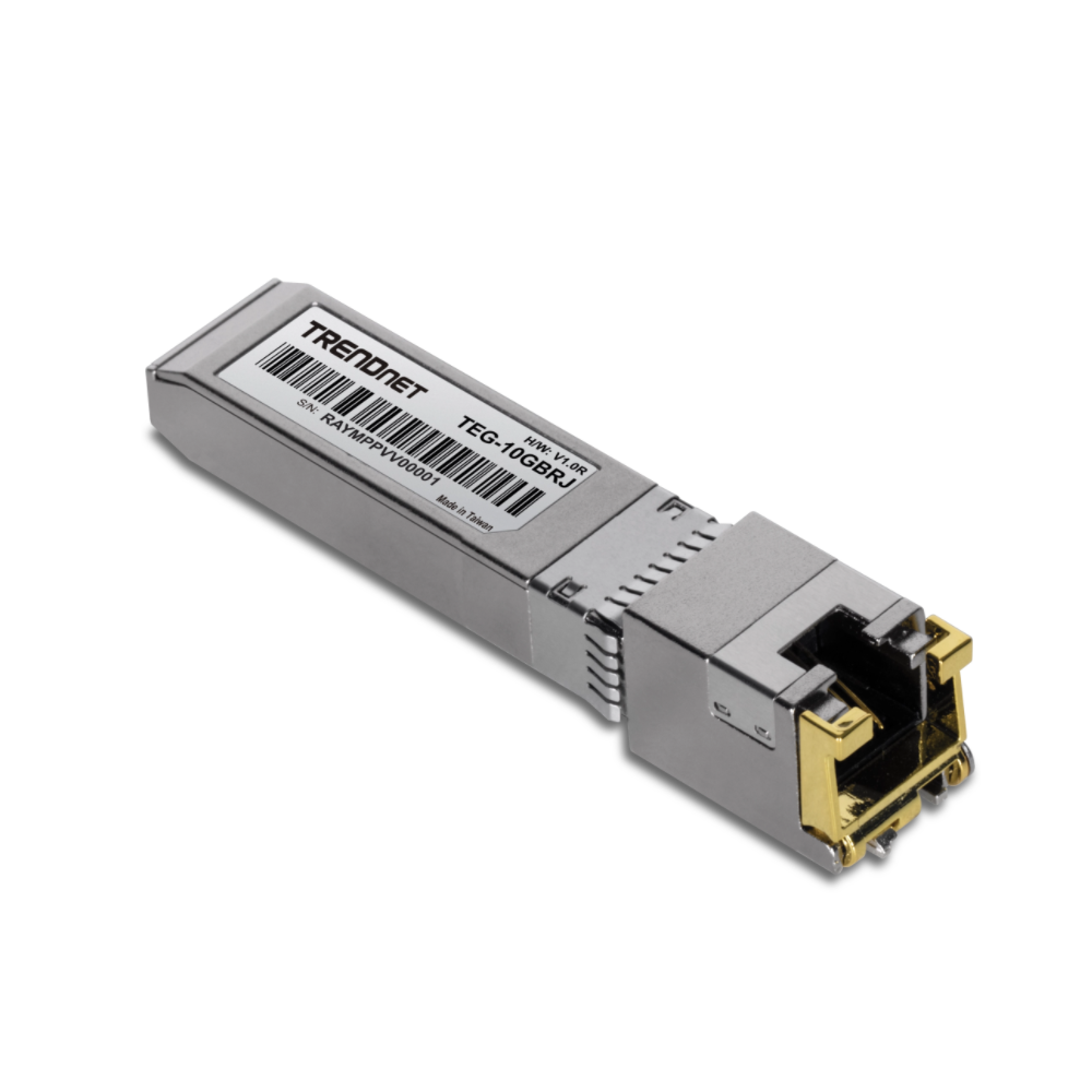 TRENDNET TEG-10GBRJ -  Modulo SFP+ de cobre 10G RJ-45