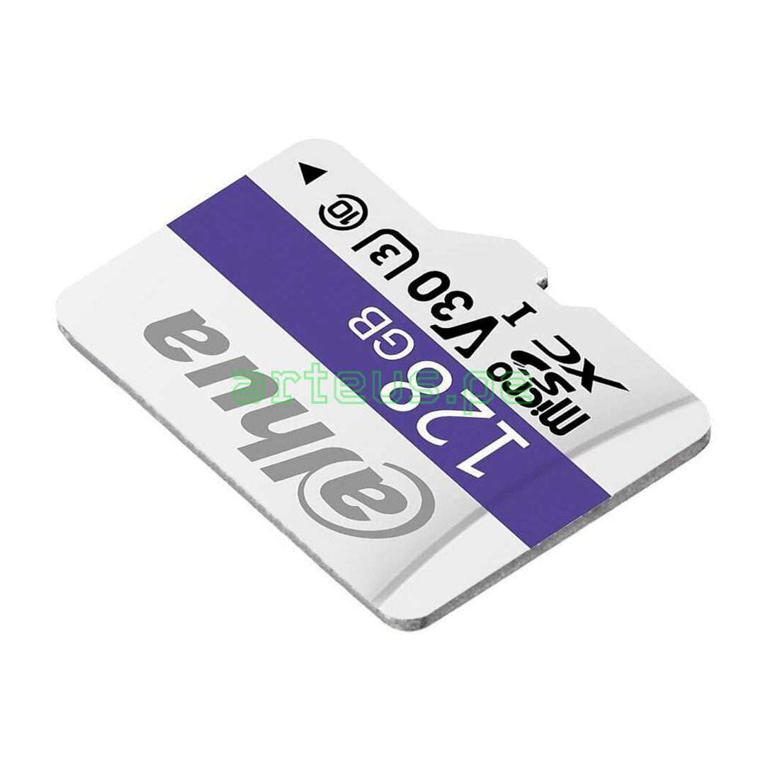 DAHUA TF-C100/128GB Memoria microSD 128GB C10 para Cámara de Seguridad 24/7