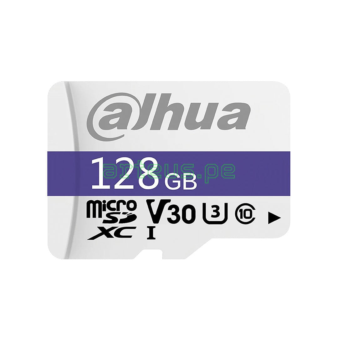 DAHUA TF-C100/128GB Memoria microSD 128GB C10 para Cámara de Seguridad 24/7