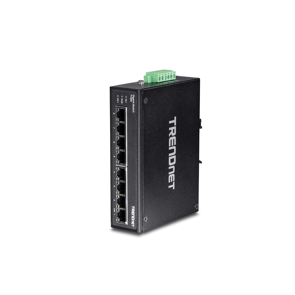 TRENDNET TI-G80 Switch industrial  8 puertos Gigabit