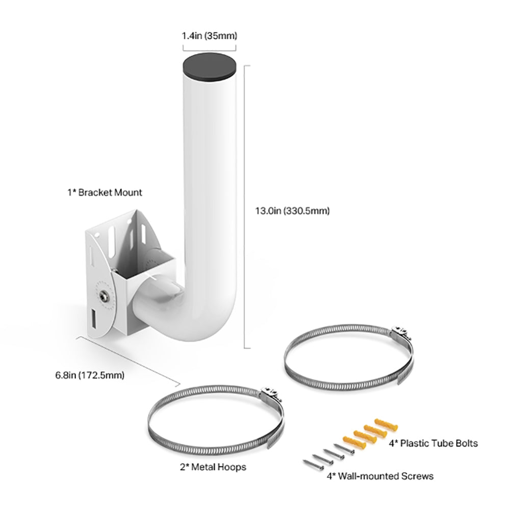 TP-LINK APM-200 Kit de Montaje en Pared o Poste Para Punto de Acceso Exterior