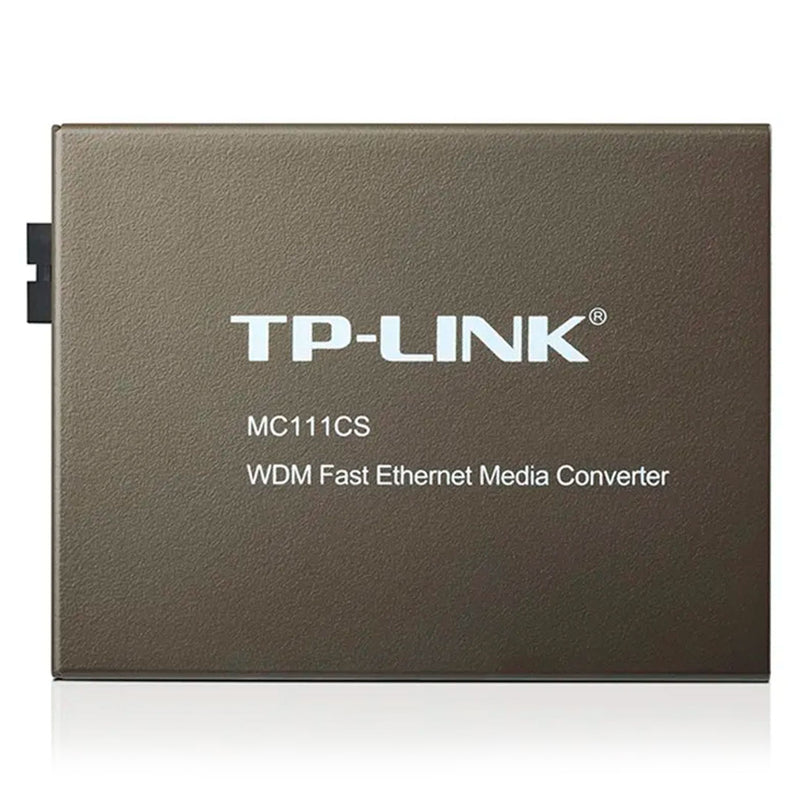 TP-LINK MC111CS Conversor de Medios Ethernet WDM RJ45 10-100m hasta 20km