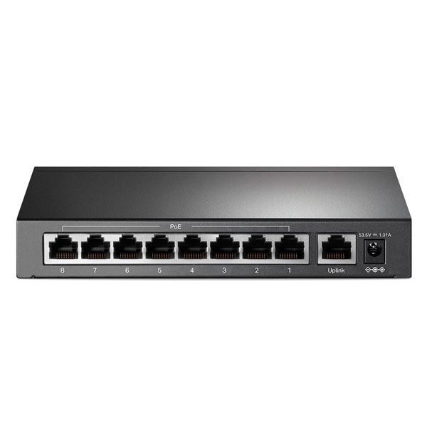 TP-LINK SF1009P Switch 9 Puertos 10/100Mbps con 8P PoE+