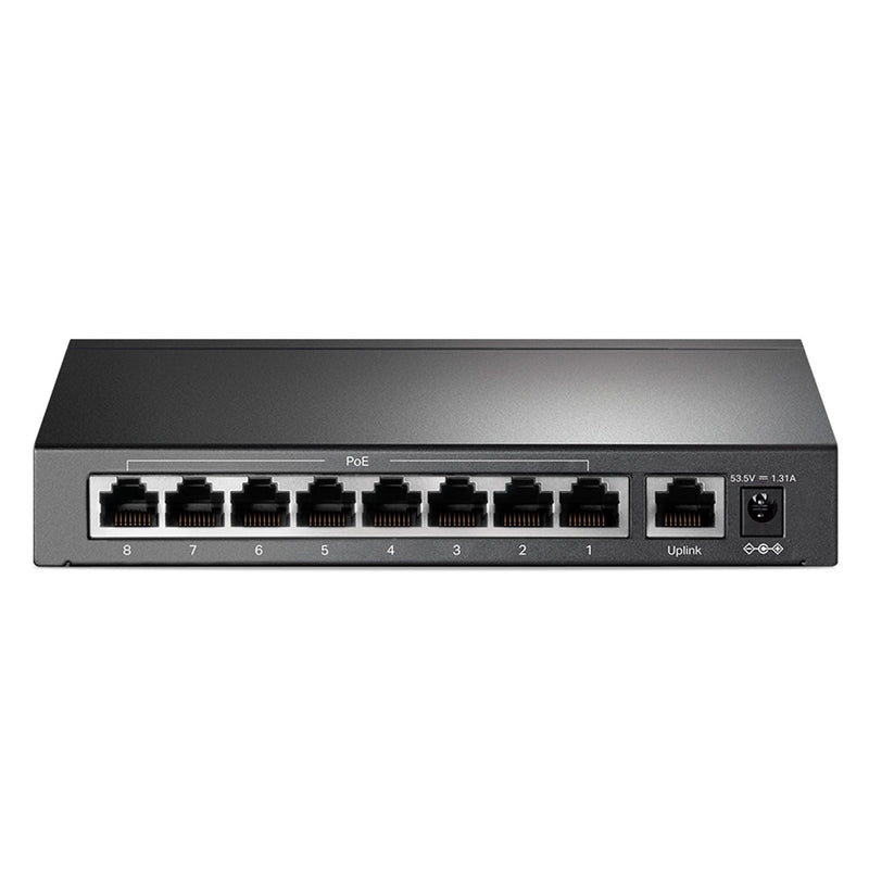 TP-LINK SF1009P Switch 9 Puertos 10/100Mbps con 8P PoE+