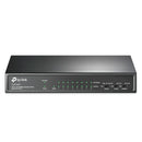 TP-LINK TL-SF1009P 9-port 10/100Mbps switch with 8 POE+ 65W ports up to 250m in extended mode