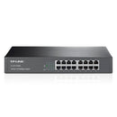 TP-LINK TL-SF1016DS 16-port 10/100Mbps switch, metal, 13" rack mount