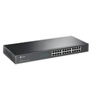 TP-LINK TL-SF1024 24-port 10/100Mbps switch 19" rack mount auto MAC and MDI/MDIX