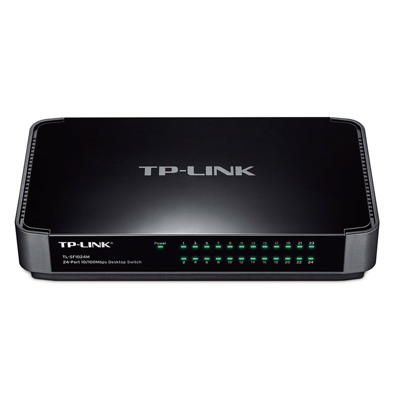 TP-LINK TL-SF1024M Switch de 24 puertos 10/100Mbps plástico de escritorio auto MDI/MDIX