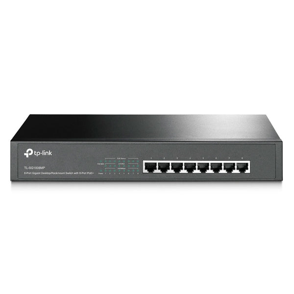 TP-LINK TL-SG1008MP Switch gigabit de 8 puertos POE+, 153W montaje en rack