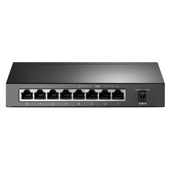 TP-LINK TL-SG1008P Switch gigabit de 8 puertos con 4 puertos POE+ 64W hasta 250mts en modo extendido