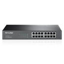 TP-LINK TL-SG1016D 16-port gigabit switch, 13" rack mount, auto MAC and MDI/MDIX