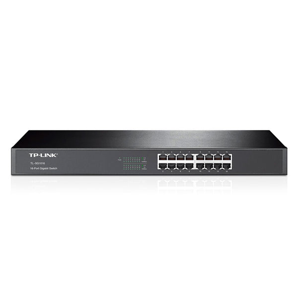 TP-LINK TL-SG1016 Switch gigabit de 16 puertos, montaje en rack 10/100/1000Mbps