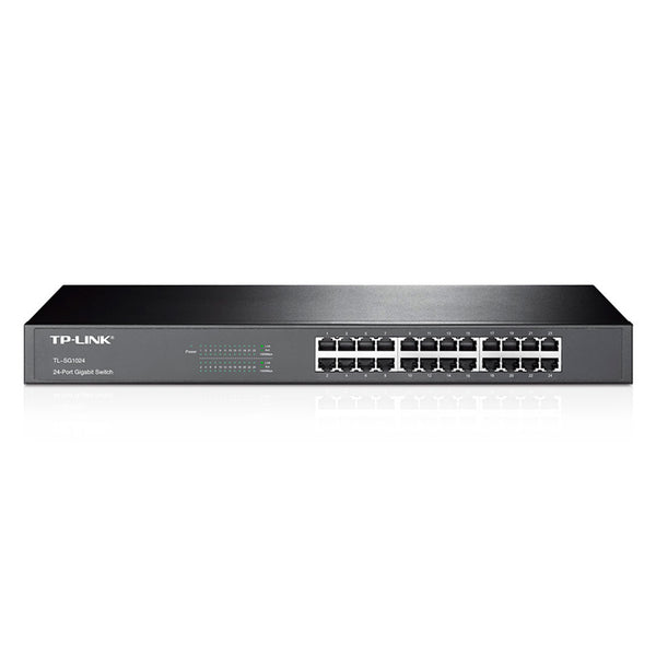 TP-LINK TL-SG1024 Switch gigabit de 24 puertos montaje en rack 19" auto MDI/MDIX