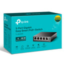 TP-LINK TL-SG105PE Easy Smart 5-Port Gigabit Switch with 4-Port PoE+