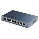 TP-LINK SG108, Gigabit Switch 8 ports 10/100/1000Mbps metal auto MDI/MDIX