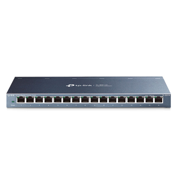 TP-LINK TL-SG116 Switch gigabit de 16 puertos 10/100/1000Mbps auto MDI/MDIX