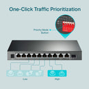 TP-LINK SG1210MP Switch 10 Puertos Gigabit 8P PoE+