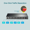 TP-LINK SG1210MP Switch 10 Puertos Gigabit 8P PoE+