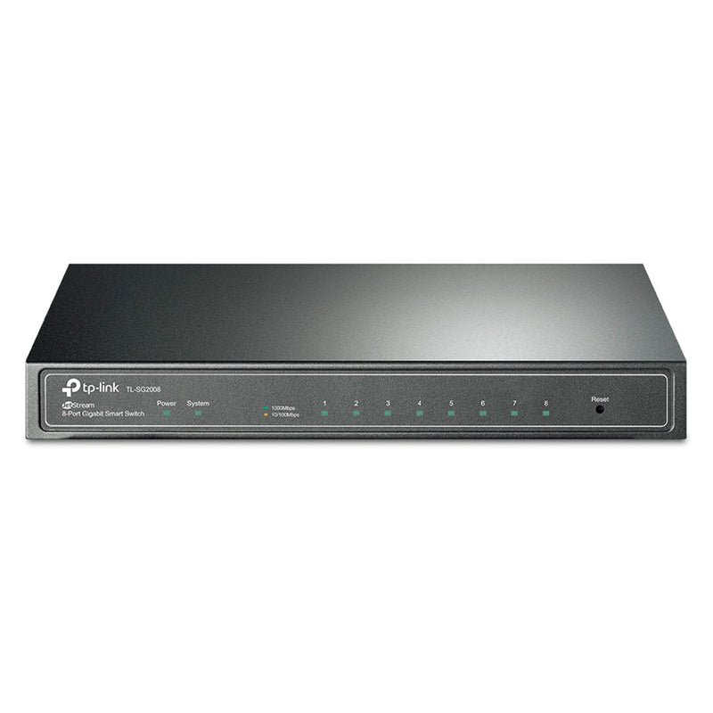 TP-LINK TL-SG2008 Switch inteligente gigabit de 8 puertos 10/100/1000Mbps OMADA funciones L2 y L2+