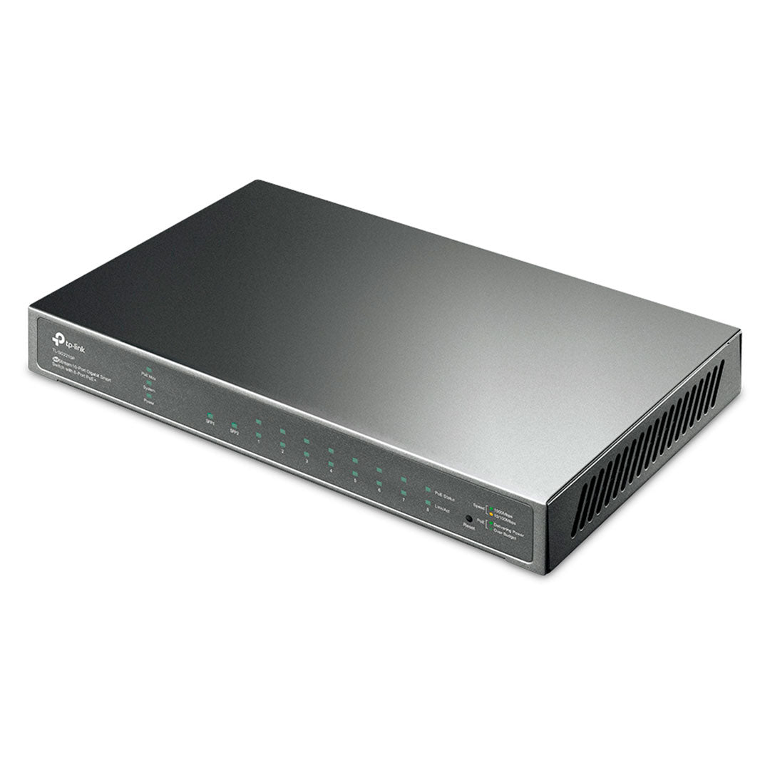 TP-LINK SG2210P Switch Smart Omada PoE 8 Puertos 10P Gigabit