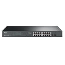 TP-LINK SG2218P 18-Port JetStream Gigabit Smart Switch with 16-Port PoE+