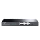 TP-LINK SG2218 16-Port Gigabit Smart Switch 10/100/1000Mbps 2 SFP Slots 