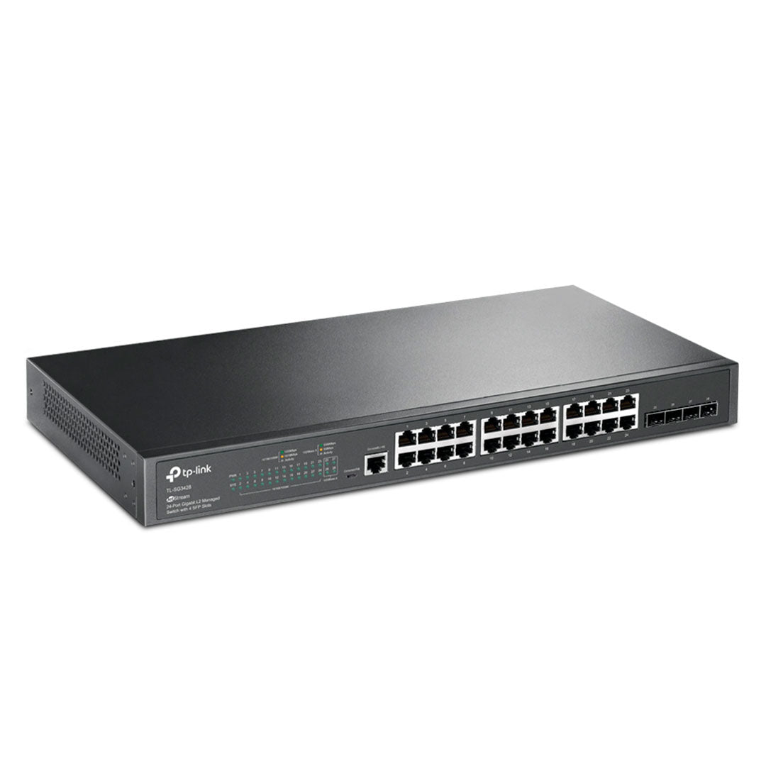 TP-LINK SG3428 Switch Omada 24 Puertos Gigabit y 4SFP