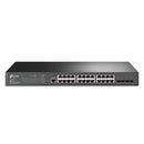 TP-LINK TL-SG3428 24-Port L2 Gigabit Managed Switch, 4 OMADA SFP Ports