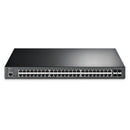 TP-LINK TL-SG3452P 52-Port L2+ Gigabit Managed Switch with 48 POE+ Ports 10/100/1000Mbps 384W OMADA