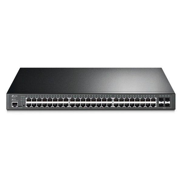 TP-LINK TL-SG3452P Switch administrable L2+ gigabit de 52 puertos con 48 puertos POE+ 10/100/1000Mbps 384W OMADA