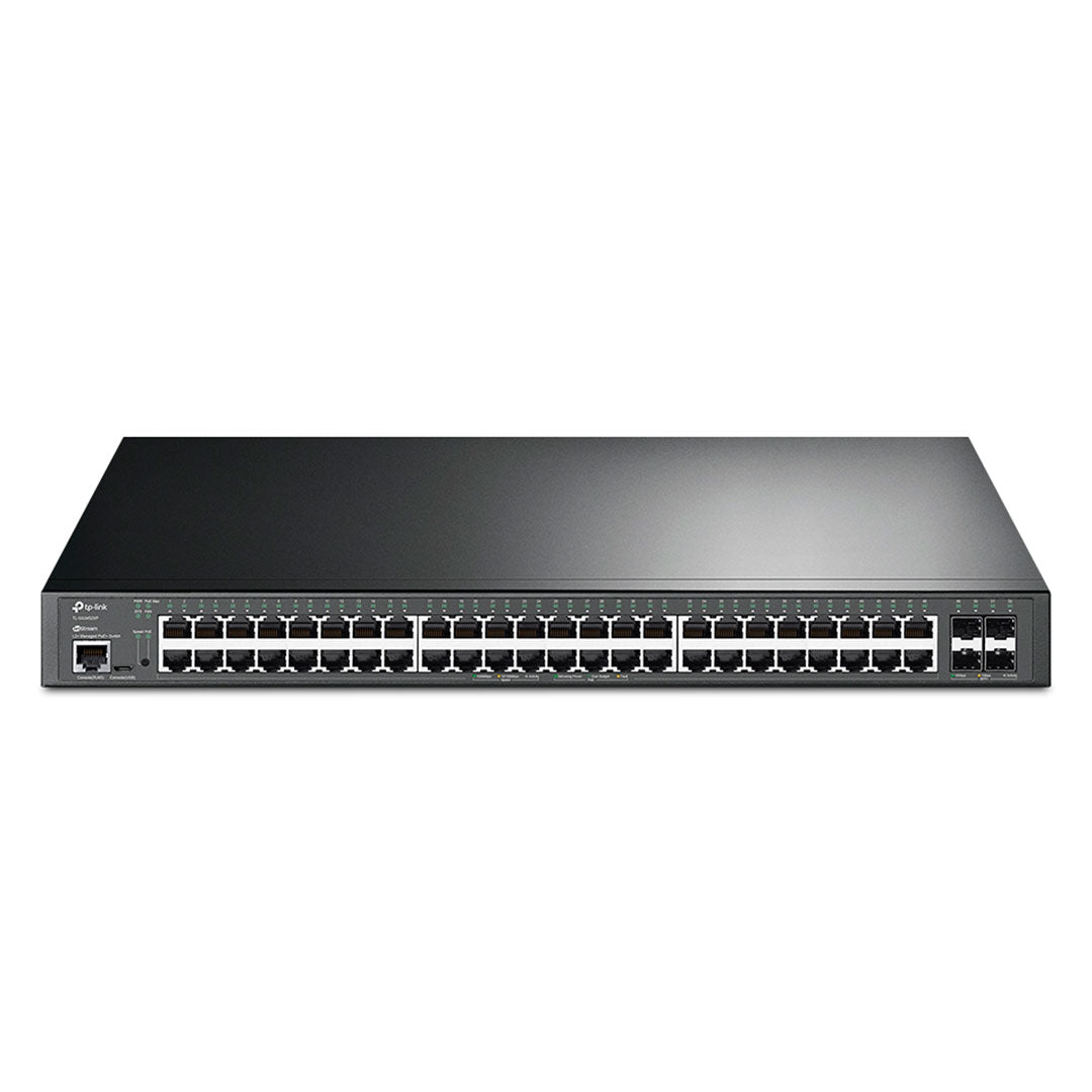 TP-LINK SG3452XP Switch Omada PoE 48 Puertos Gigabit y 4P 10GE SFP L2+