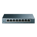 TP-LINK TL-SG608P Switch de Escritorio, 8 Puertos RJ45 Gigabit