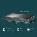 TP-LINK TL-SG608P Switch de Escritorio, 8 Puertos RJ45 Gigabit