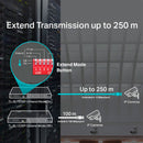 TP-LINK TL-SL1226P Non-Manageable Gigabit PoE+ Switch with 24 ports at 10/100 Mbps + 2 ports